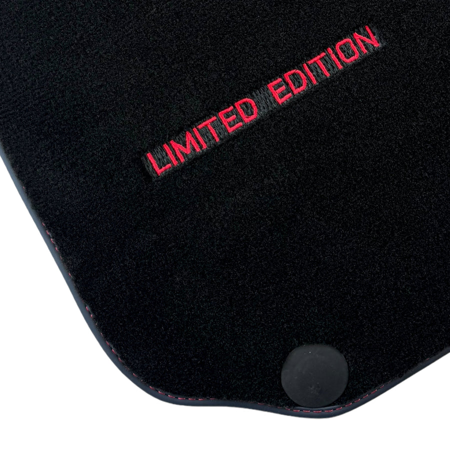 Black Floor Mats For Mercedes Benz A-Class W177 Hatchback (2018-2023) | Limited Edition