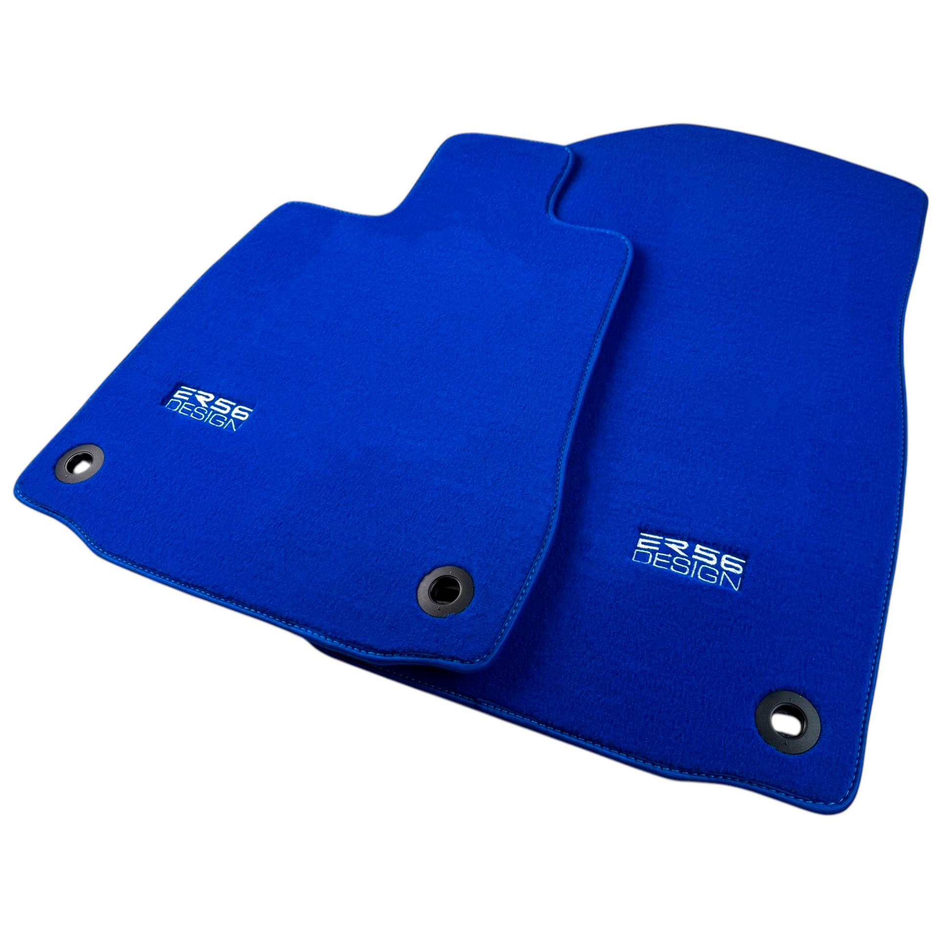 Blue Floor Mats for Lexus RC (2015-2018) by ER56 Design