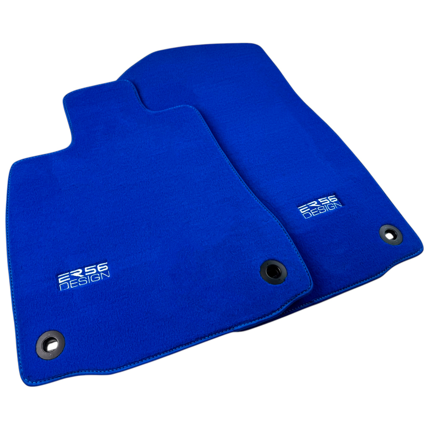 Blue Floor Mats for Lexus RC (2015-2018) by ER56 Design