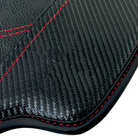 Leather Floor Mats For Ferrari 458 Speciale 2012-2015 With Carbon Fiber | Italian Edition