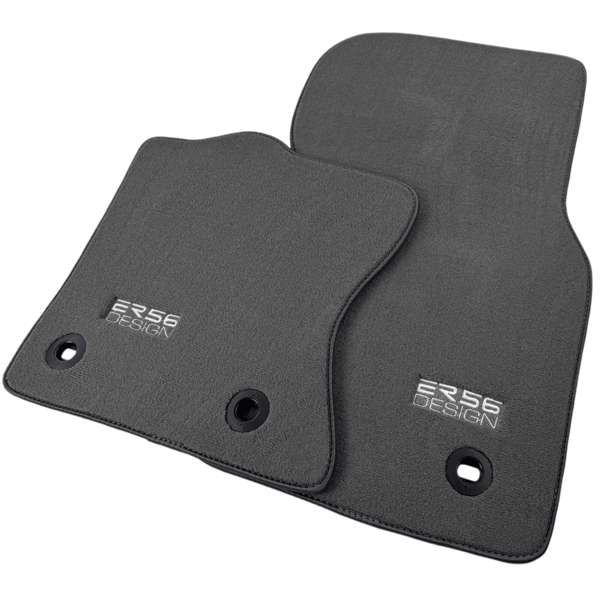 Gray Floor Mats for Jaguar E-Pace (2021-2024) Plug-in Hybrid by ER56 Design - AutoWin