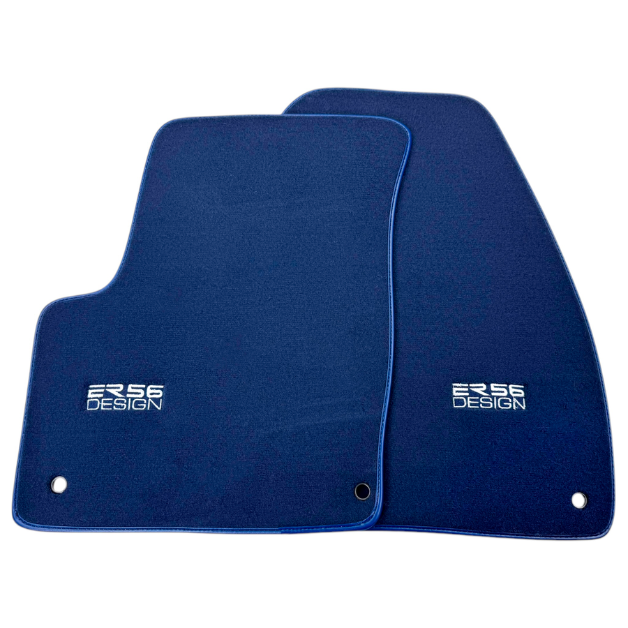 Dark Blue Floor Mats for Lincoln MKX (2011-2015) SUV by ER56 Design