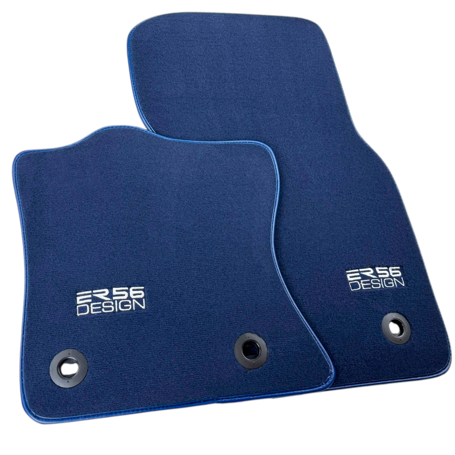 Dark Blue Floor Mats for Jaguar F-Pace (2016-2024) | ER56 Design