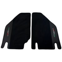 Premium Black Leather Floor Mats for Lamborghini Diablo (1990-2001)