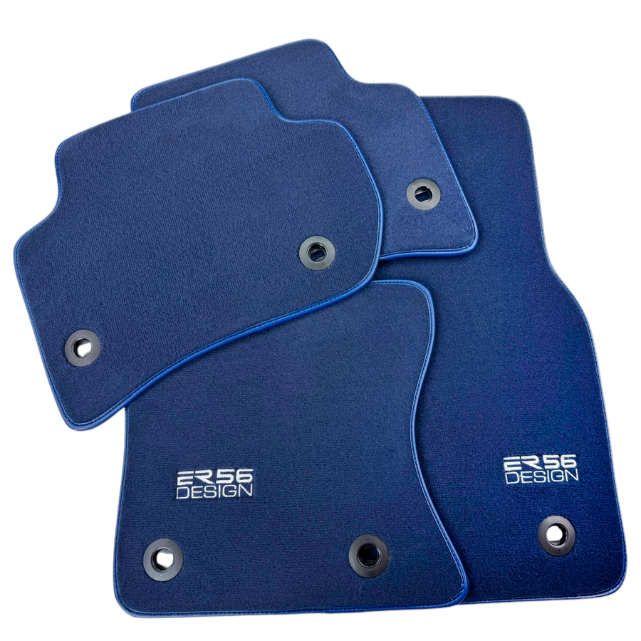Dark Blue Floor Mats for Jaguar I-Pace (2018-2024)| ER56 Design