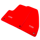 Red Floor Mats for Chevrolet Corvette C8 (2020-2024) by ER56 Design