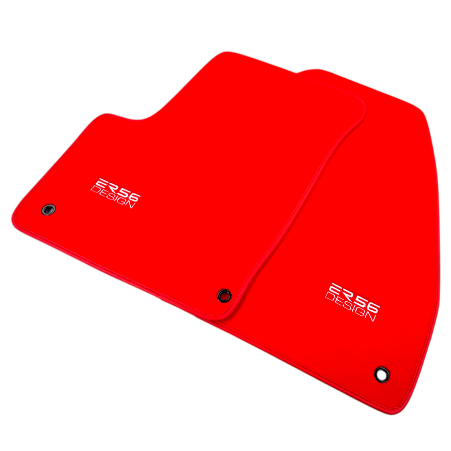 Red Floor Mats for Chevrolet Aveo T300 (2012-2020) by ER56 Design
