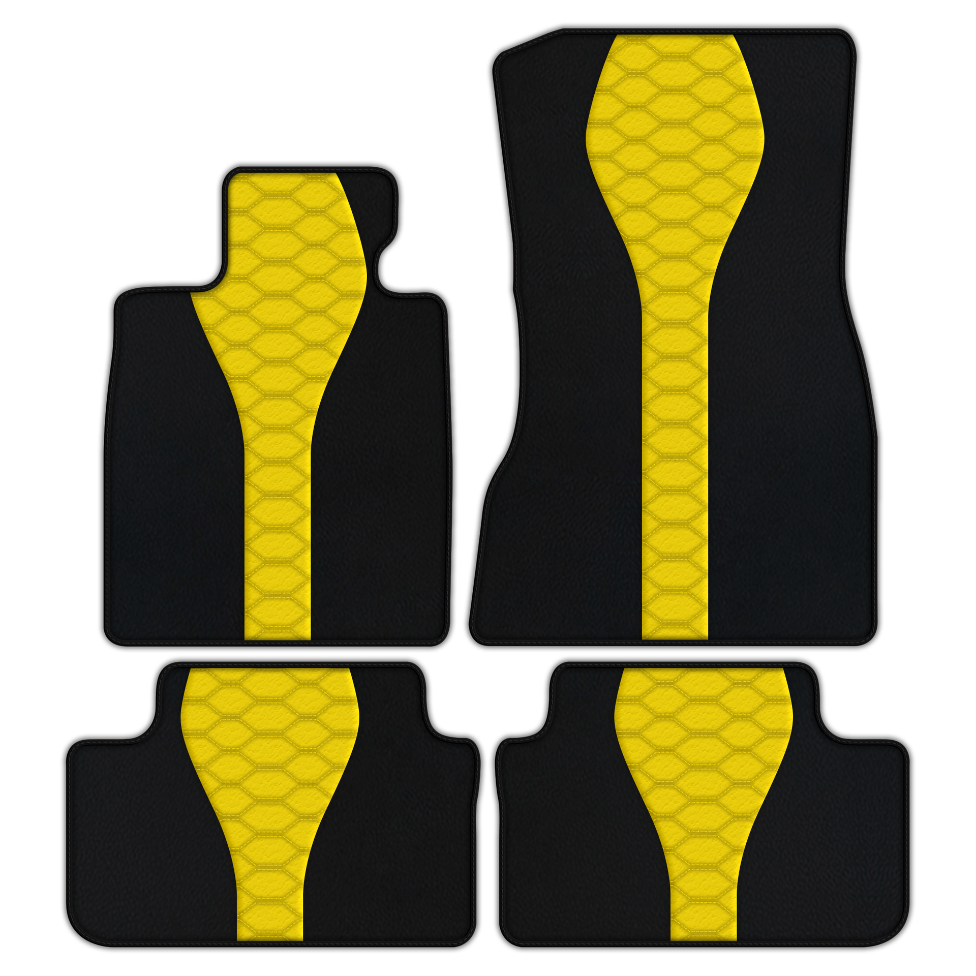 Customizable Leather Floor Mats for Rolls-Royce Shadow (1965-1977)