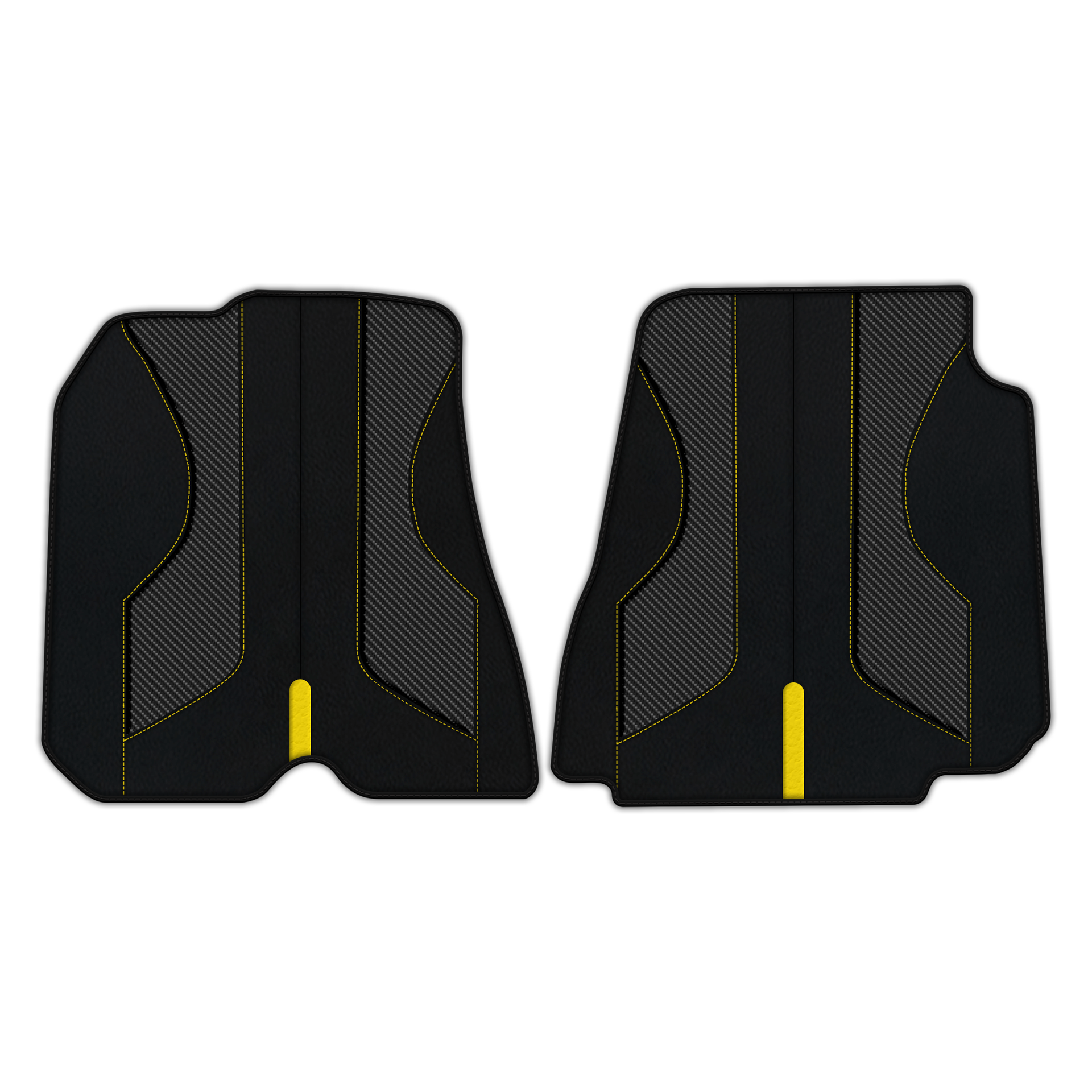 Customizable Leather Floor Mats for Ferrari GTC4 Lusso - AW23 Pattern