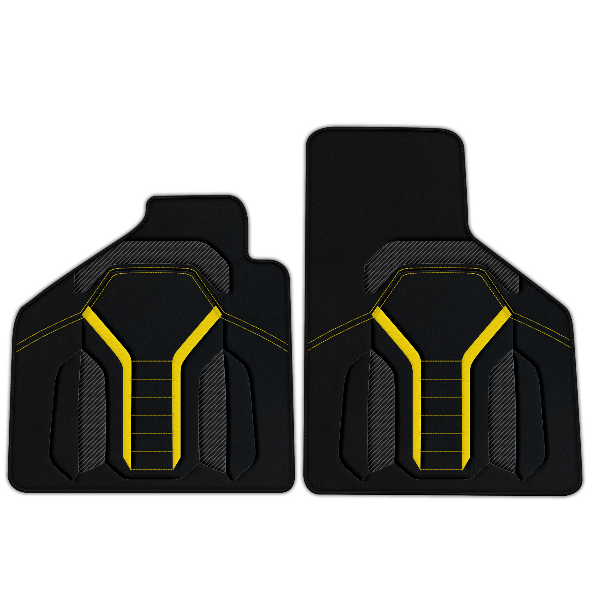 Customizable Leather Floor Mats for Lamborghini Diablo (1990-2001)