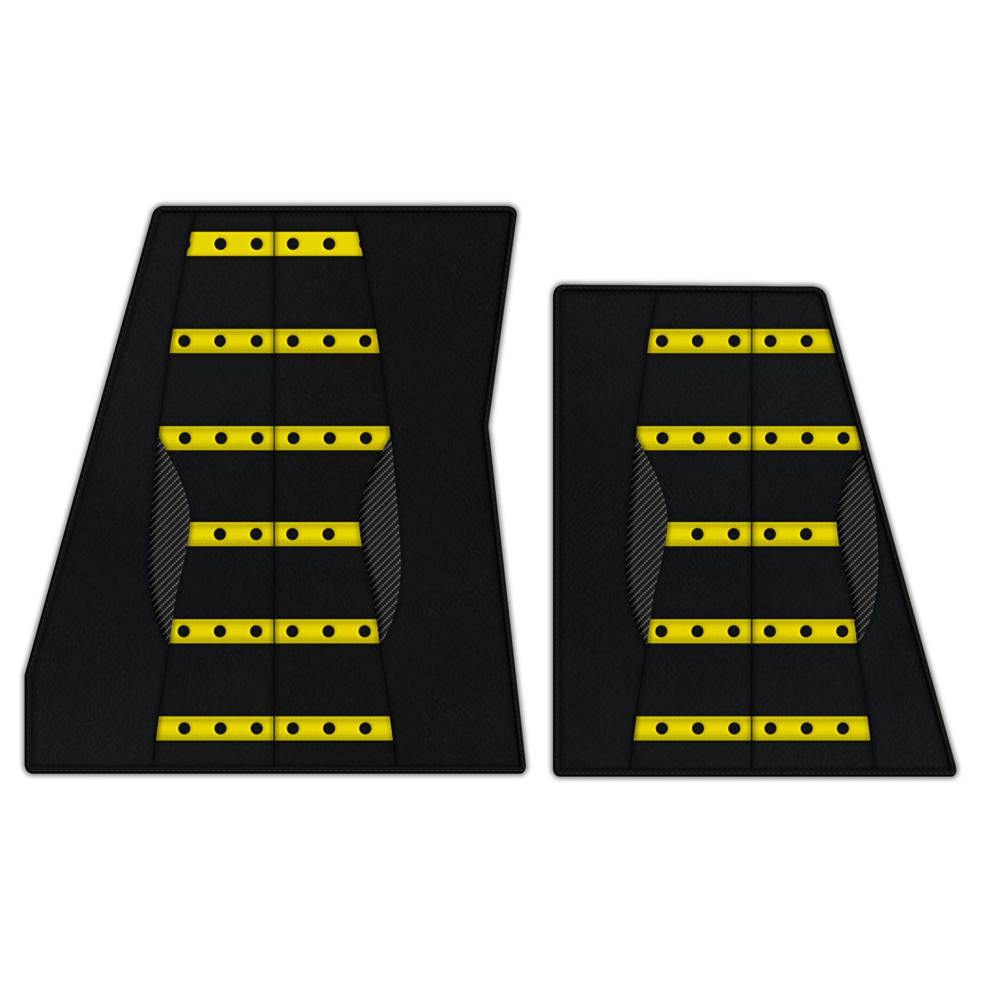 Custom Leather Floor Mats for Ferrari F50 (1995-1997) | AW22 Pattern