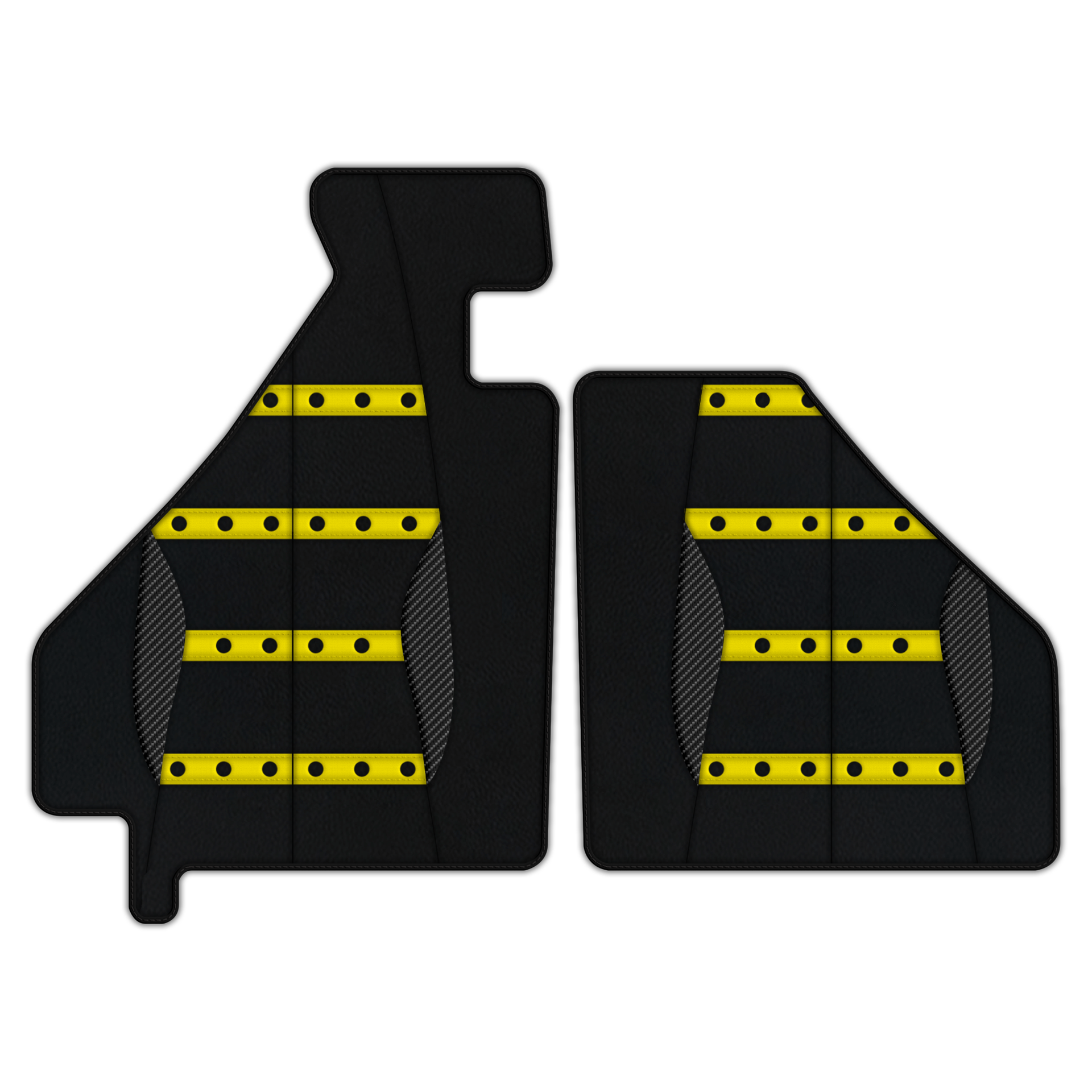Custom Leather Floor Mats for Ferrari F50 (1995-1997) | AW22 Pattern