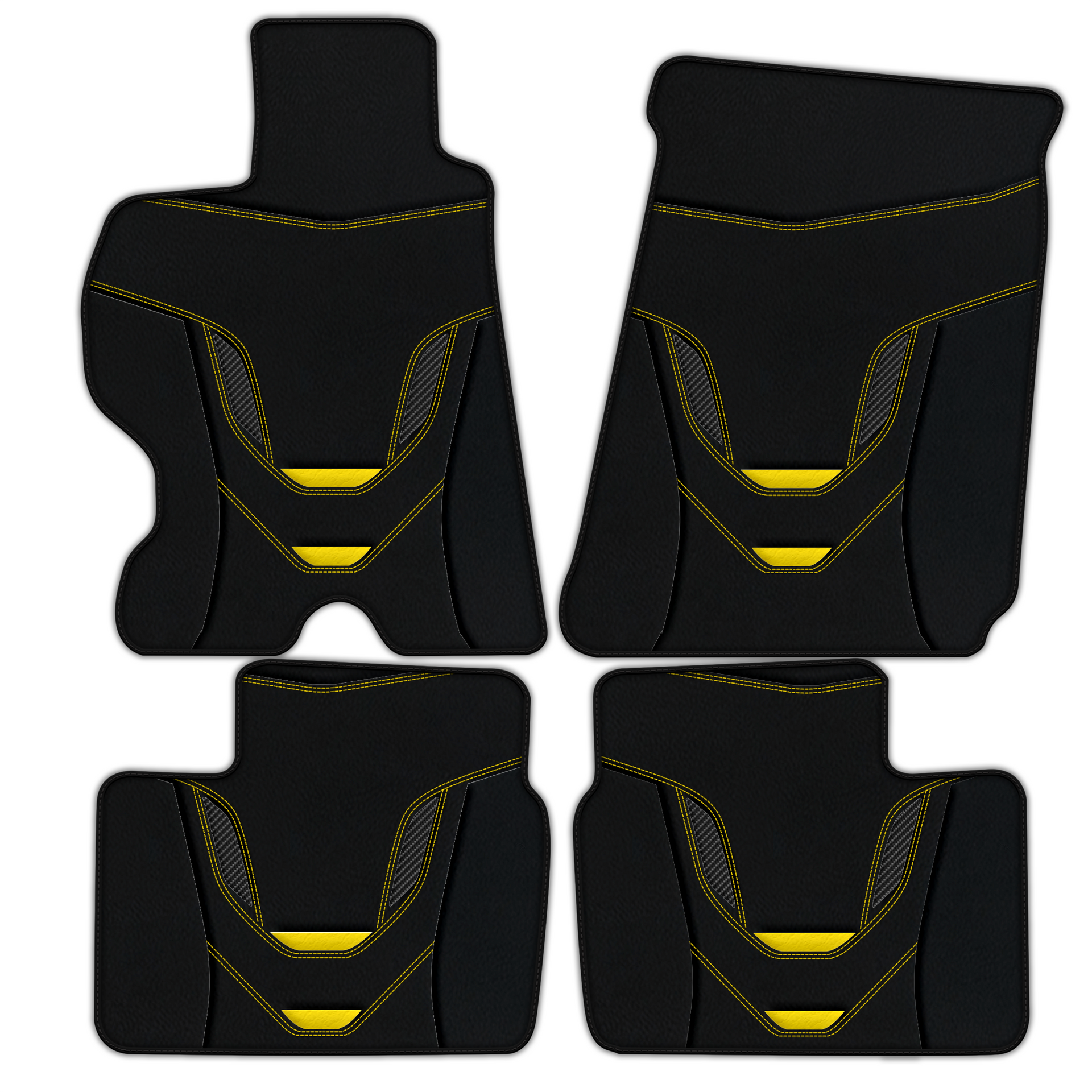 Customizable Leather Floor Mats for Ferrari FF 2011-2016 - AW23