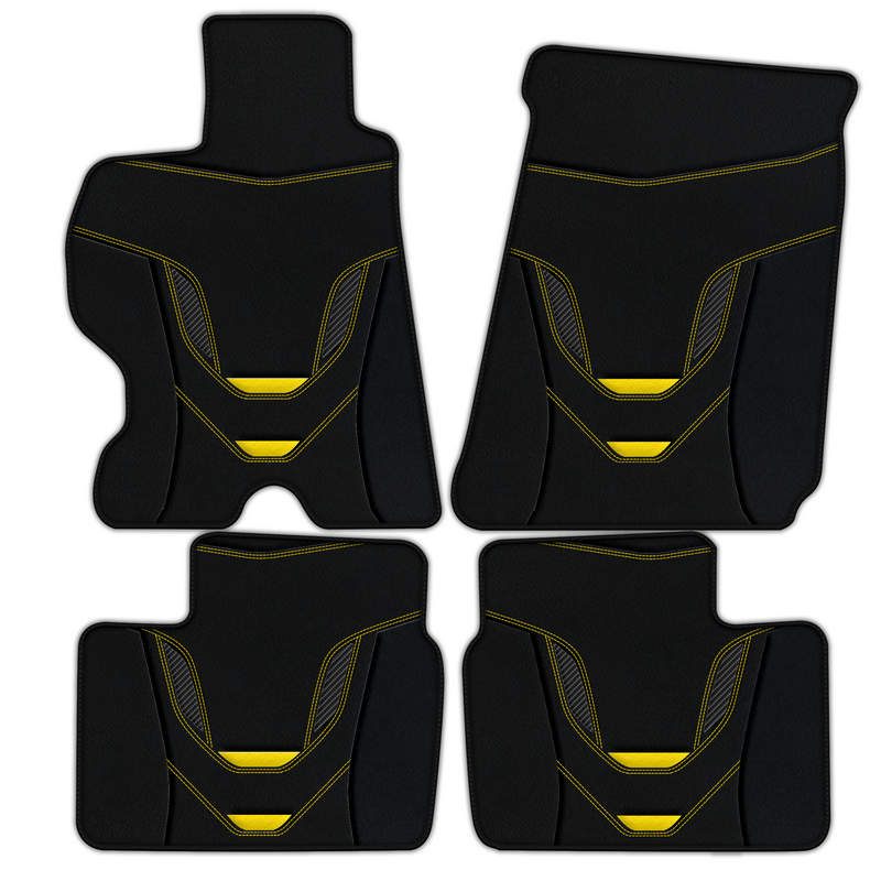 Customizable Leather Floor Mats with AW46 Pattern for Ferrari FF (2011-2016)