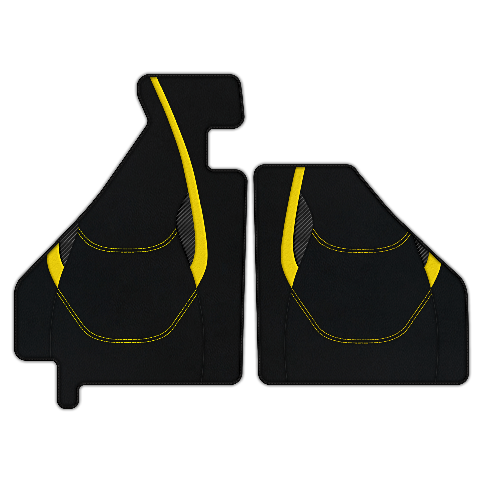 Customizable Leather Floor Mats for Ferrari 360 - AW23 Pattern