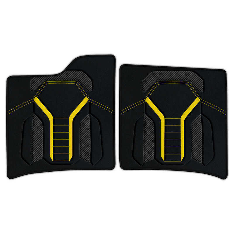 Customizable Leather Floor Mats with AW47 Pattern for Ferrari 12Cilindri (2024-2026)