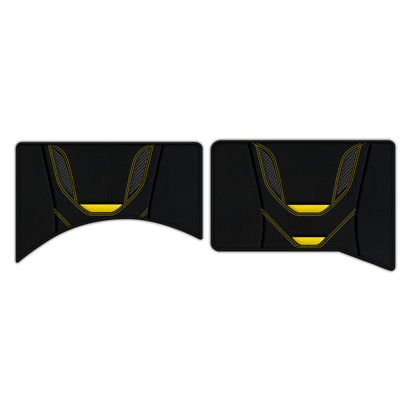 Customizable Leather Floor Mats with AW46 Pattern for Ferrari Daytona SP3 (2022-2025)