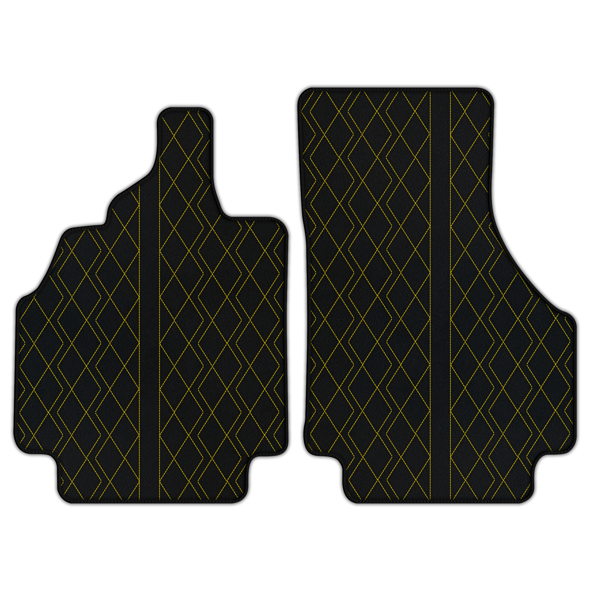 Customizable Leather Floor Mats for Audi R8 2007-2015 - AW40 Pattern