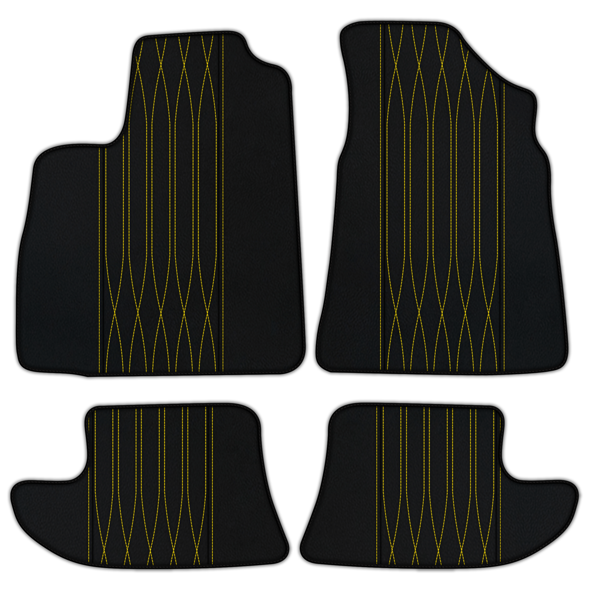 Customizable Leather Floor Mats for Bentley Continental GTC 2011-2018