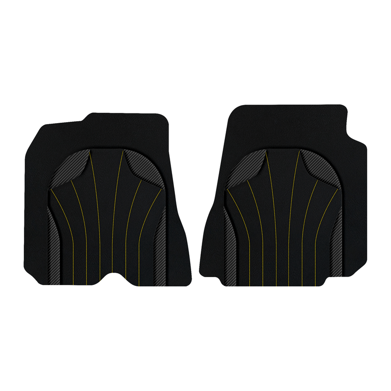 Customizable Leather Floor Mats with AW38 Pattern for Ferrari 812 Superfast (2018-2023)