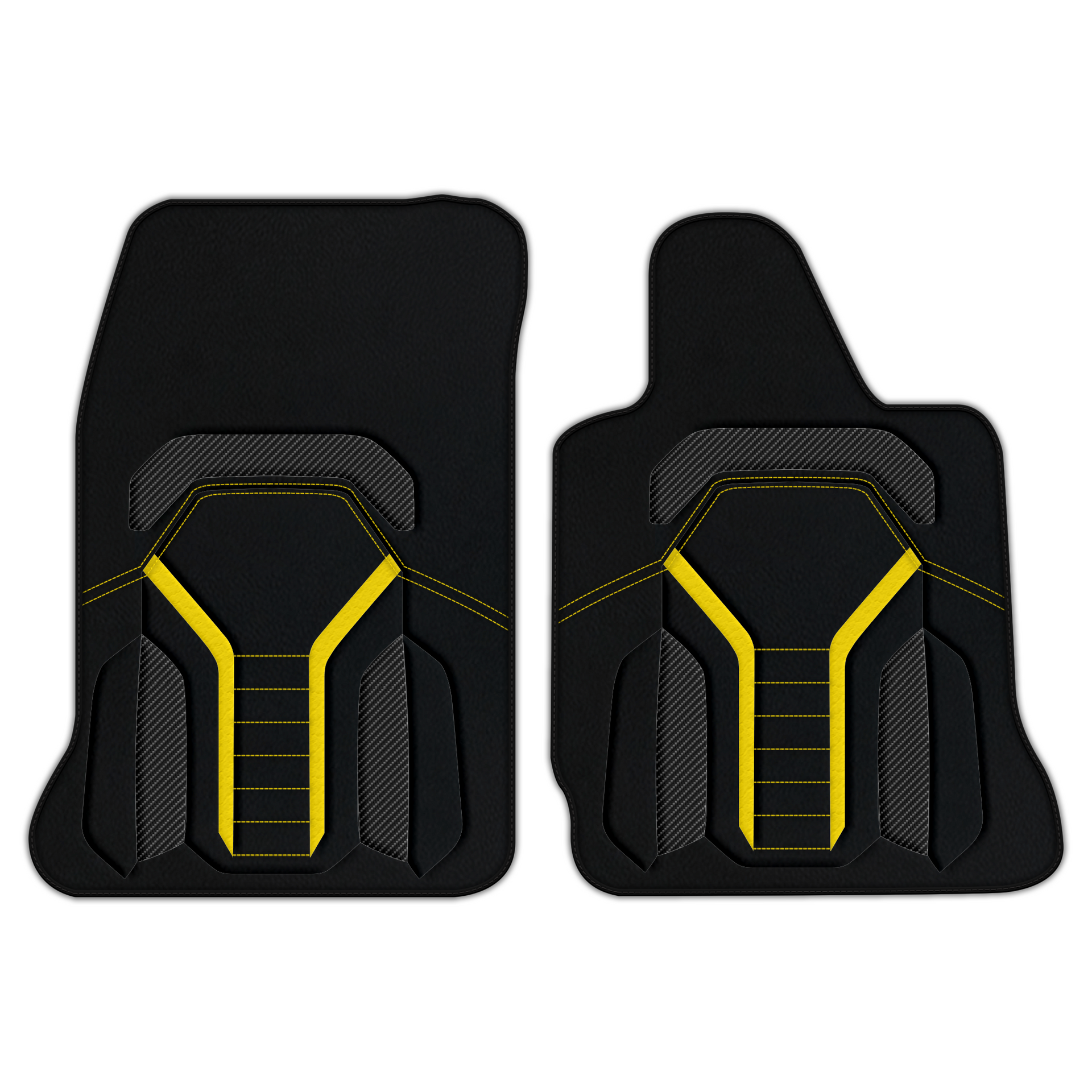 Customizable Leather Floor Mats for Chevrolet Corvette C7 (2014-2019)