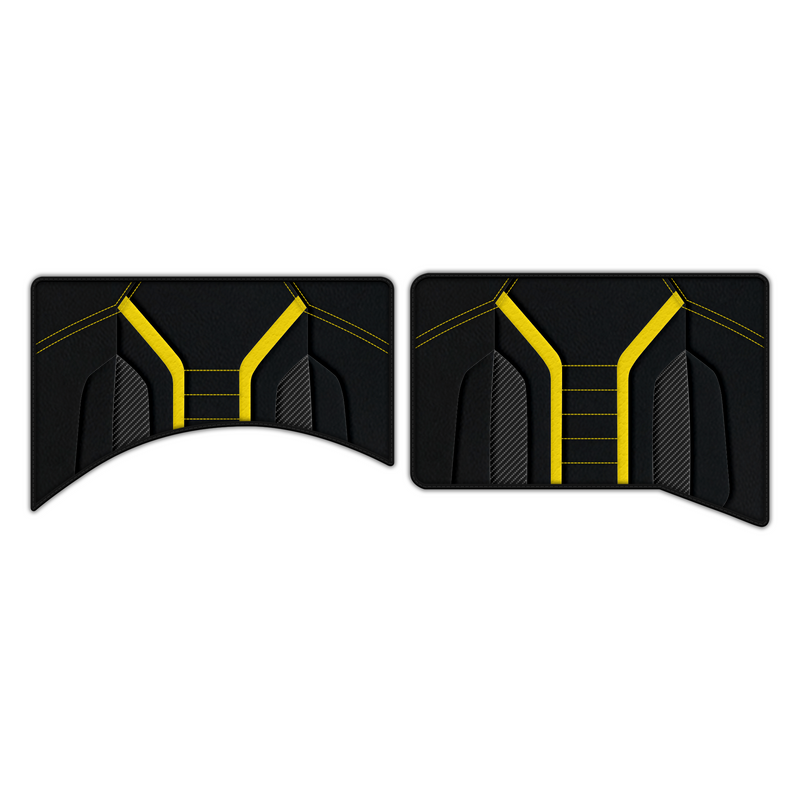 Customizable Leather Floor Mats with AW47 Pattern for Ferrari Daytona SP3 (2022-2025)