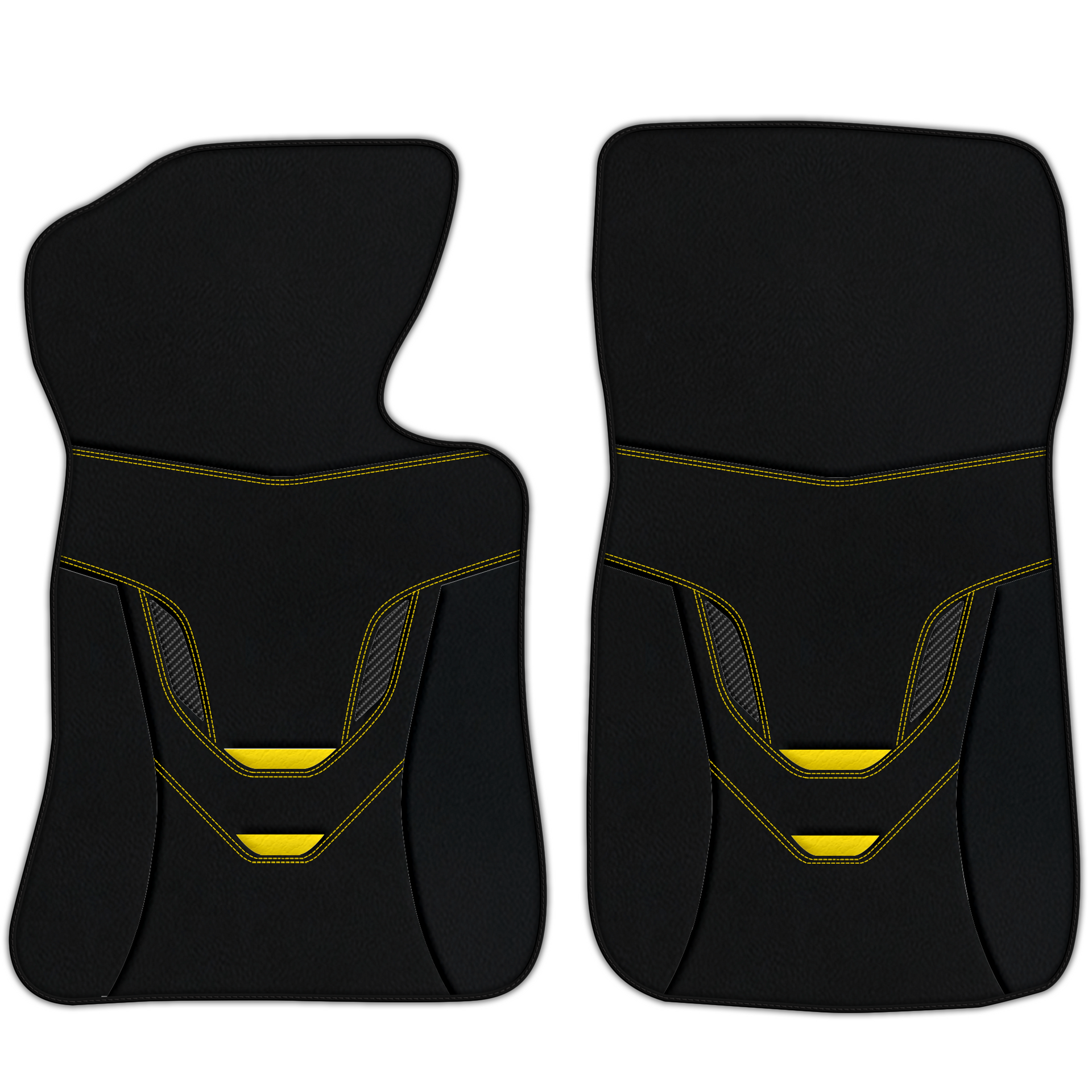 Customizable Leather Floor Mats for Ferrari Purosangue - AW47 Pattern