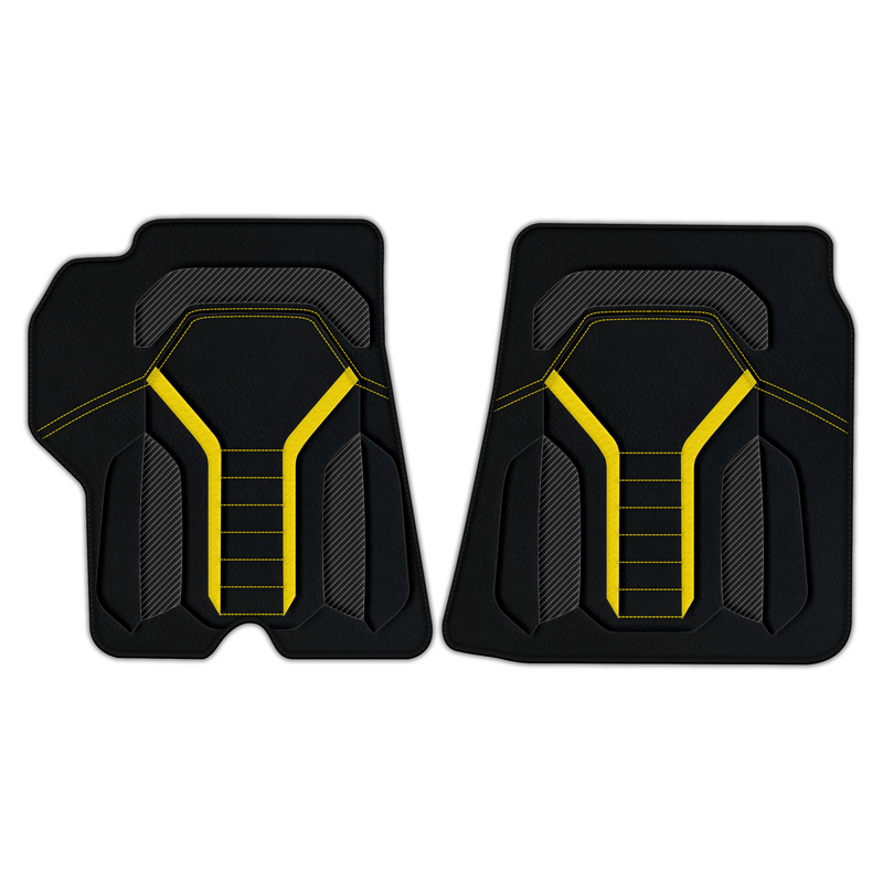 Customizable Leather Floor Mats with AW47 Pattern for Ferrari California (2008-2014)