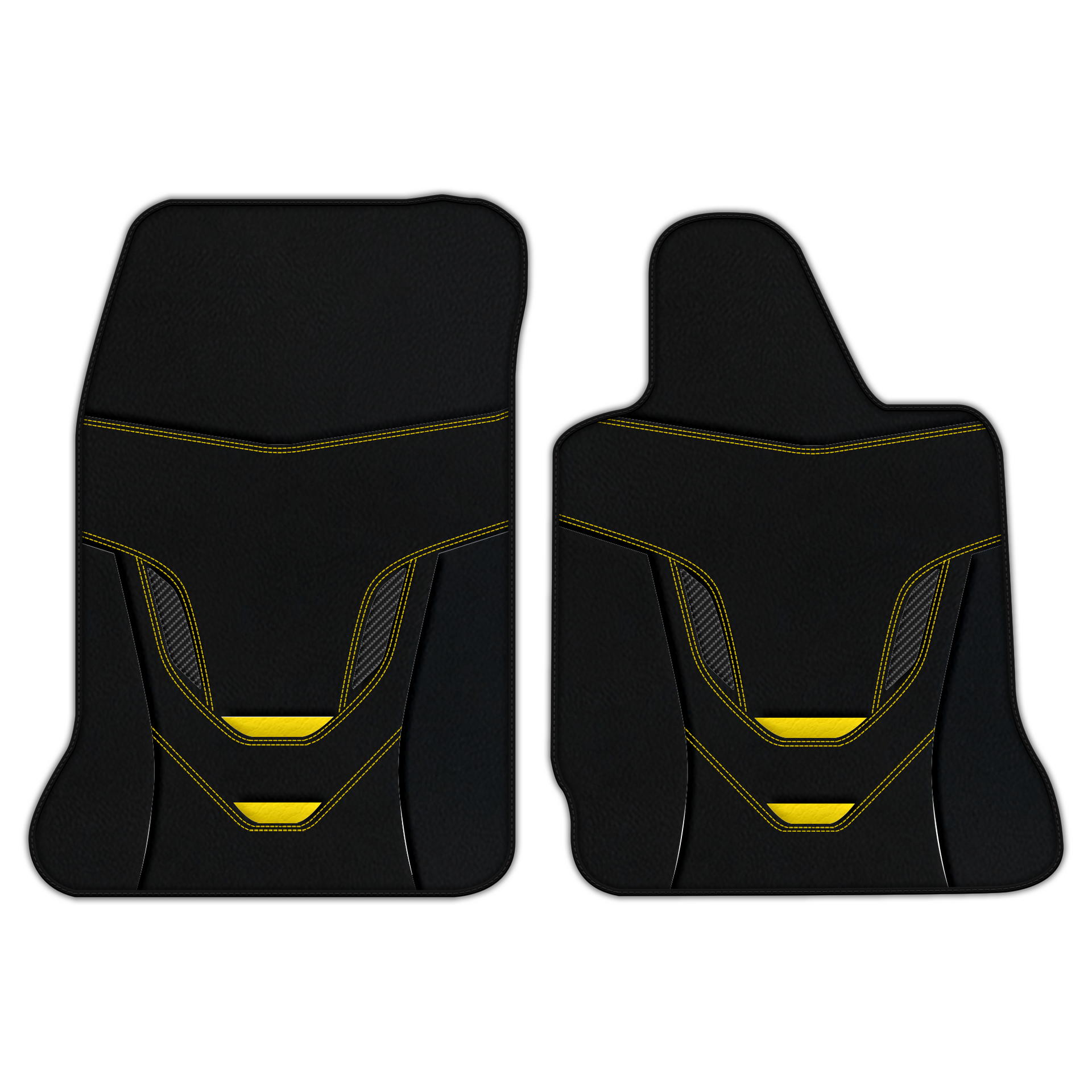 Customizable Leather Floor Mats for Chevrolet Corvette C6 (2005-2013)