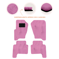 Luxury Sheepskin Floor Mats for Land Rover Discovery (2017-2026)