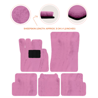 Premium Sheepskin Floor Mats for Ferrari 296 GTS (2022-2025)
