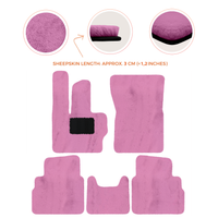 Premium Sheepskin Floor Mats for Mercedes-Benz G-Class W463 2008-2018