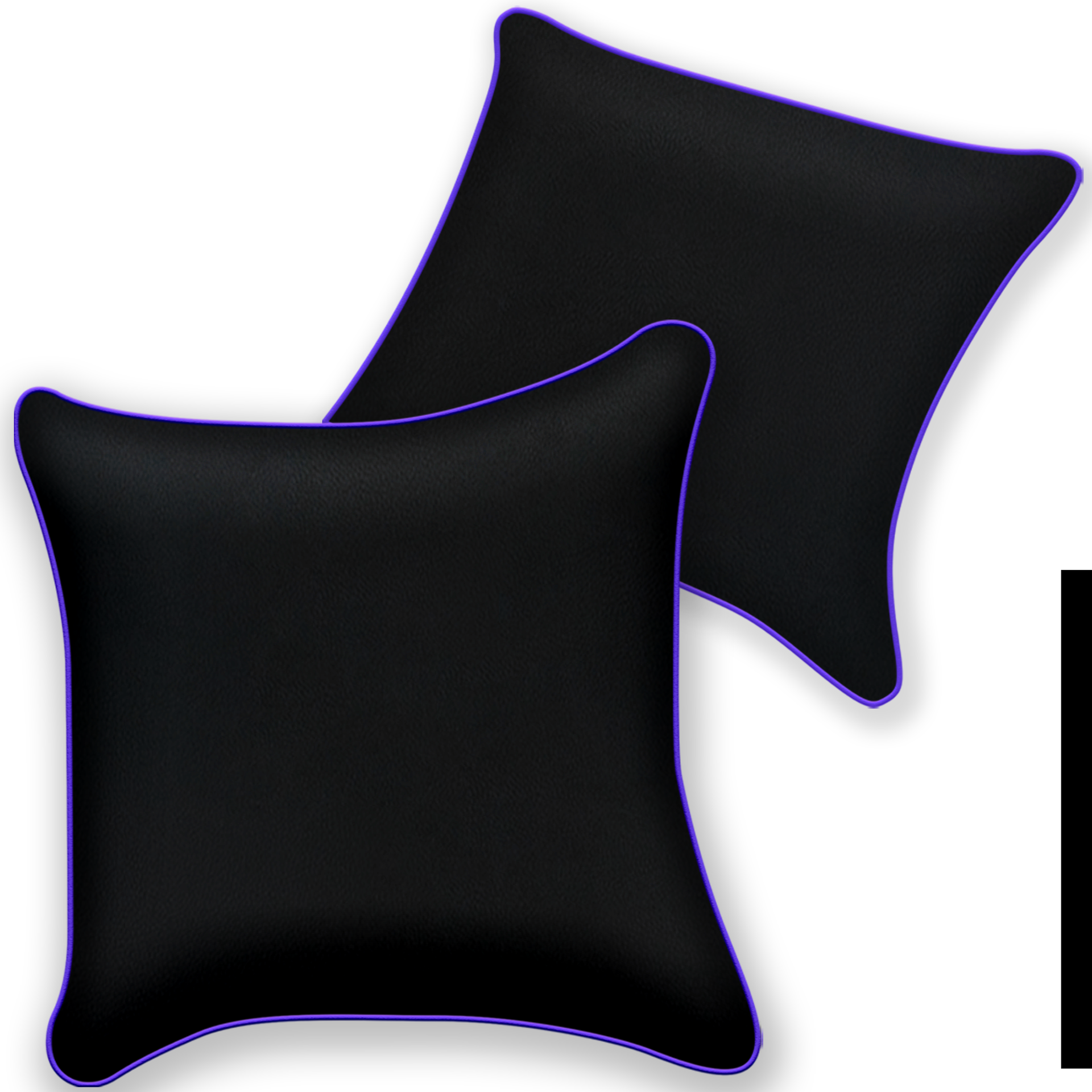 Premium Black Leather Floor Mats for Ferrari California | Full Set