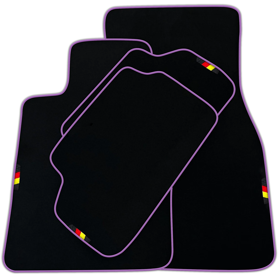Black Mats For BMW Gran Tourer F46 (2015-2022) 7 Seats Germany Edition | Various Trim Colors