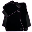 Customizable Black Floor Mats For Mercedes Benz C-Class W206 Sedan (2021-2023) Hybrid | Various Trim Colors