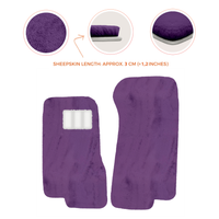 Luxury Sheepskin Floor Mats for Aston Martin V8 Coupe Special Volante (96-03)