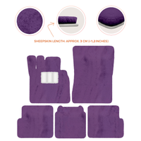 Premium Sheepskin Floor Mats for Ferrari 296 GTS (2022-2025)