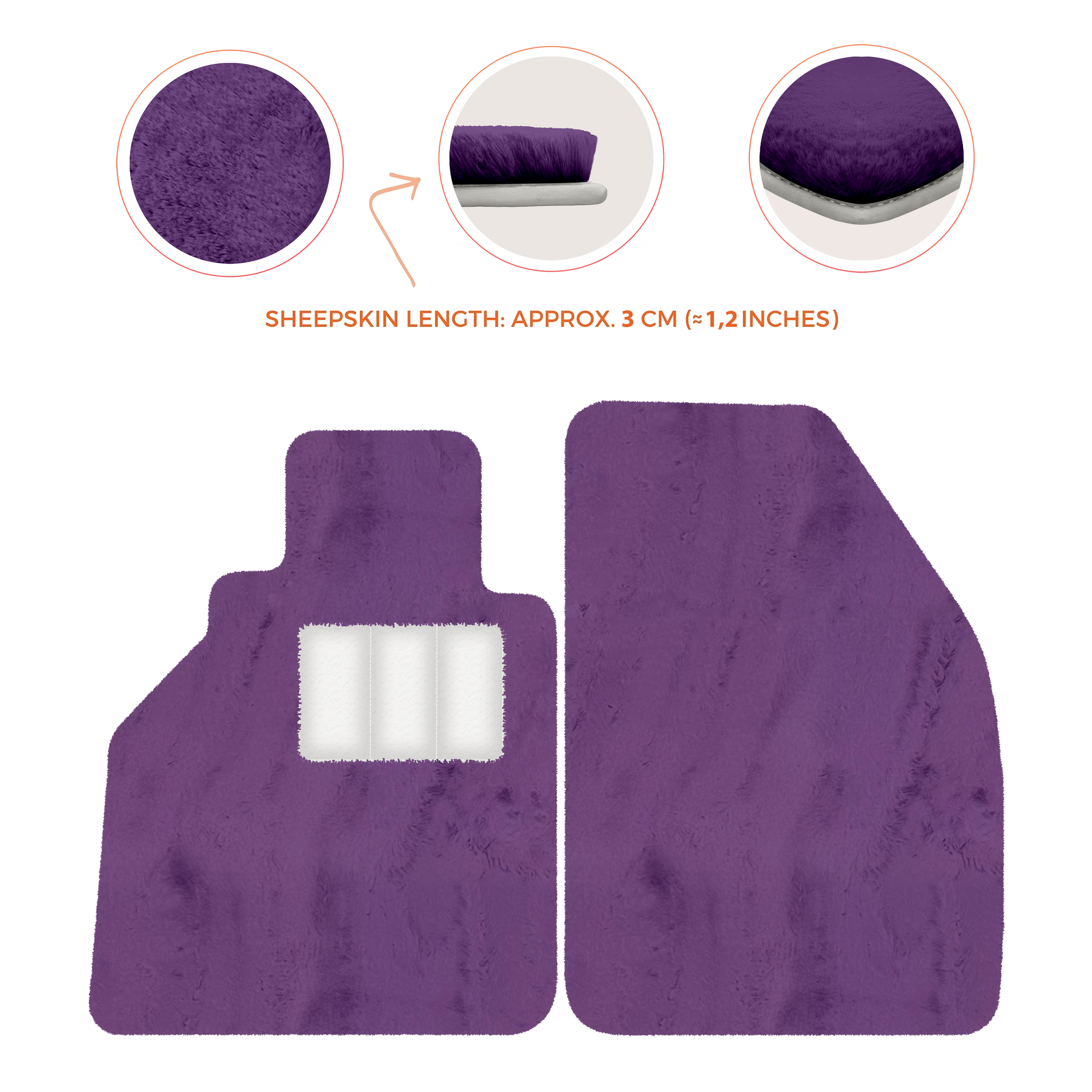 Dark Blue Floor Mats for Porsche 986 Boxster (1996-2004) - AutoWin