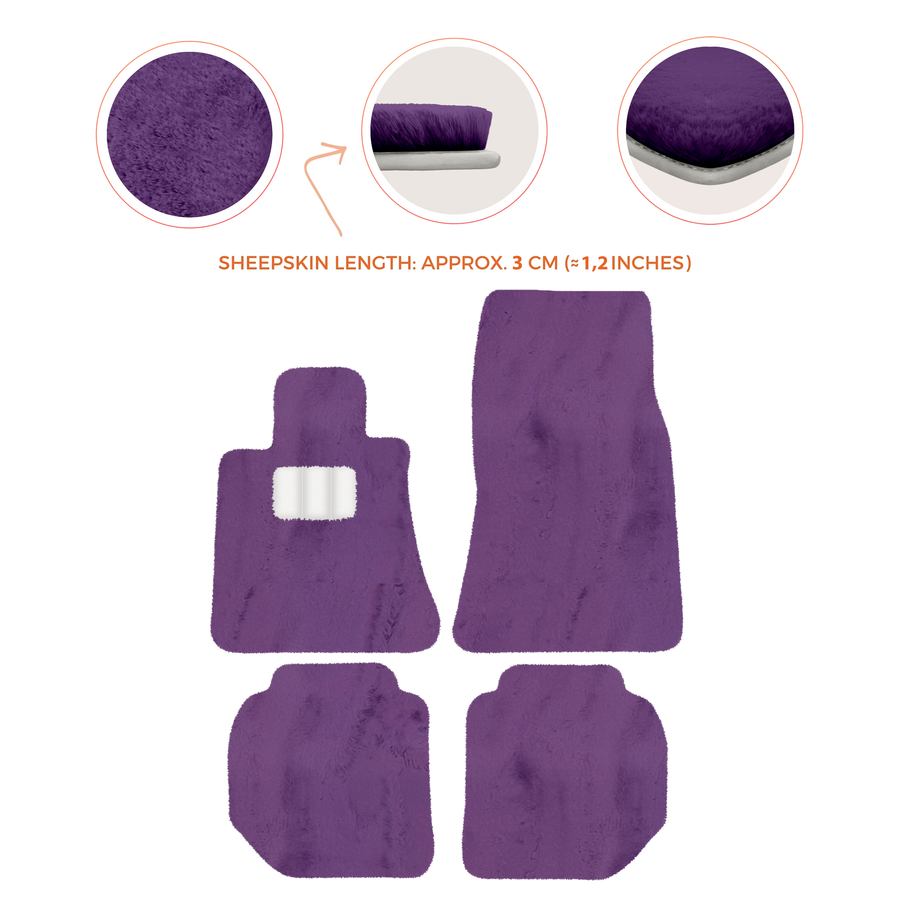 Luxury Sheepskin Floor Mats for Rolls-Royce Ghost Series I (2010-2014)
