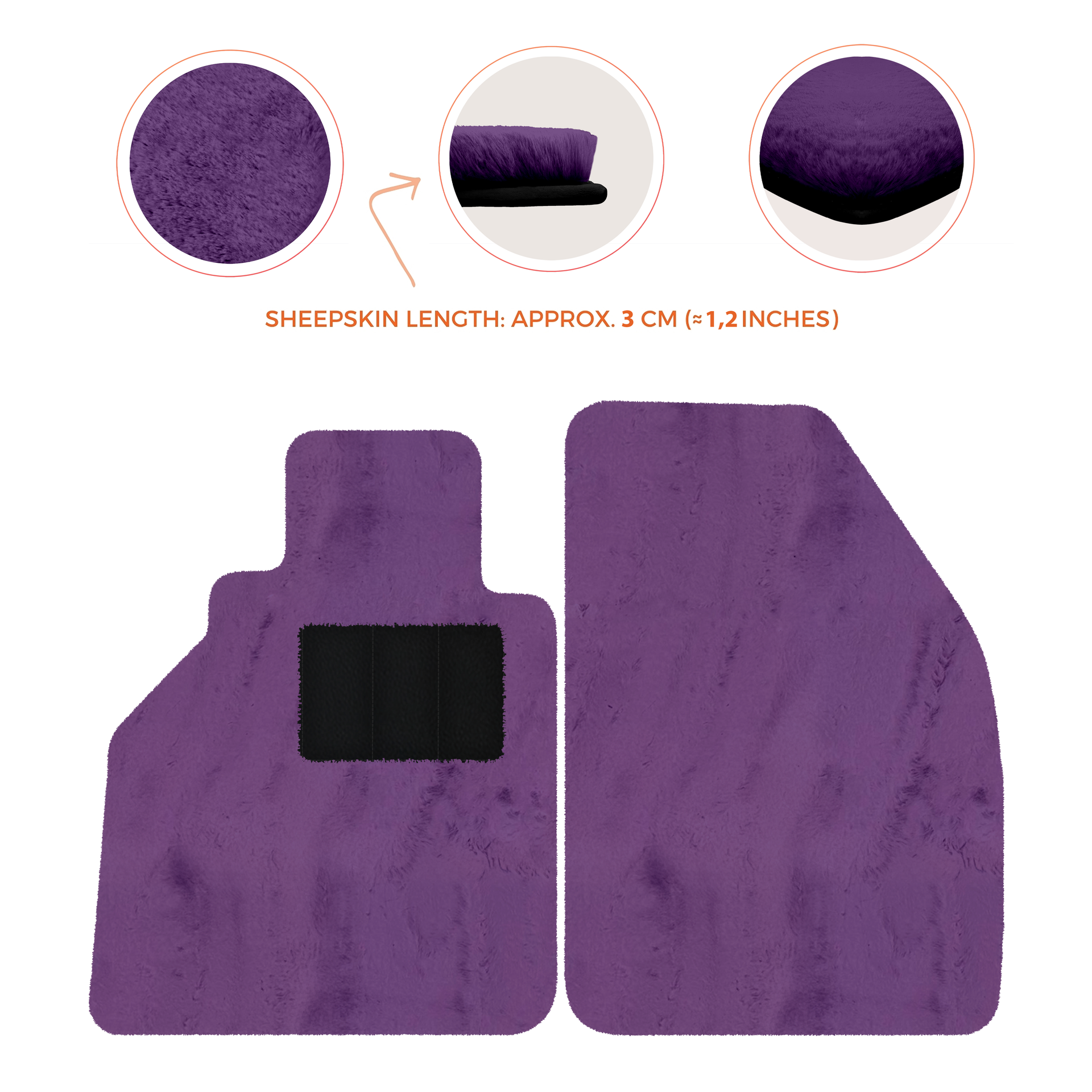 Dark Blue Floor Mats for Porsche 986 Boxster (1996-2004) - AutoWin