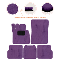 Premium Sheepskin Floor Mats for Ferrari 296 GTS (2022-2025)