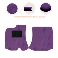 Premium Sheepskin Floor Mats for Bentley Arnage RL (1998-2009)