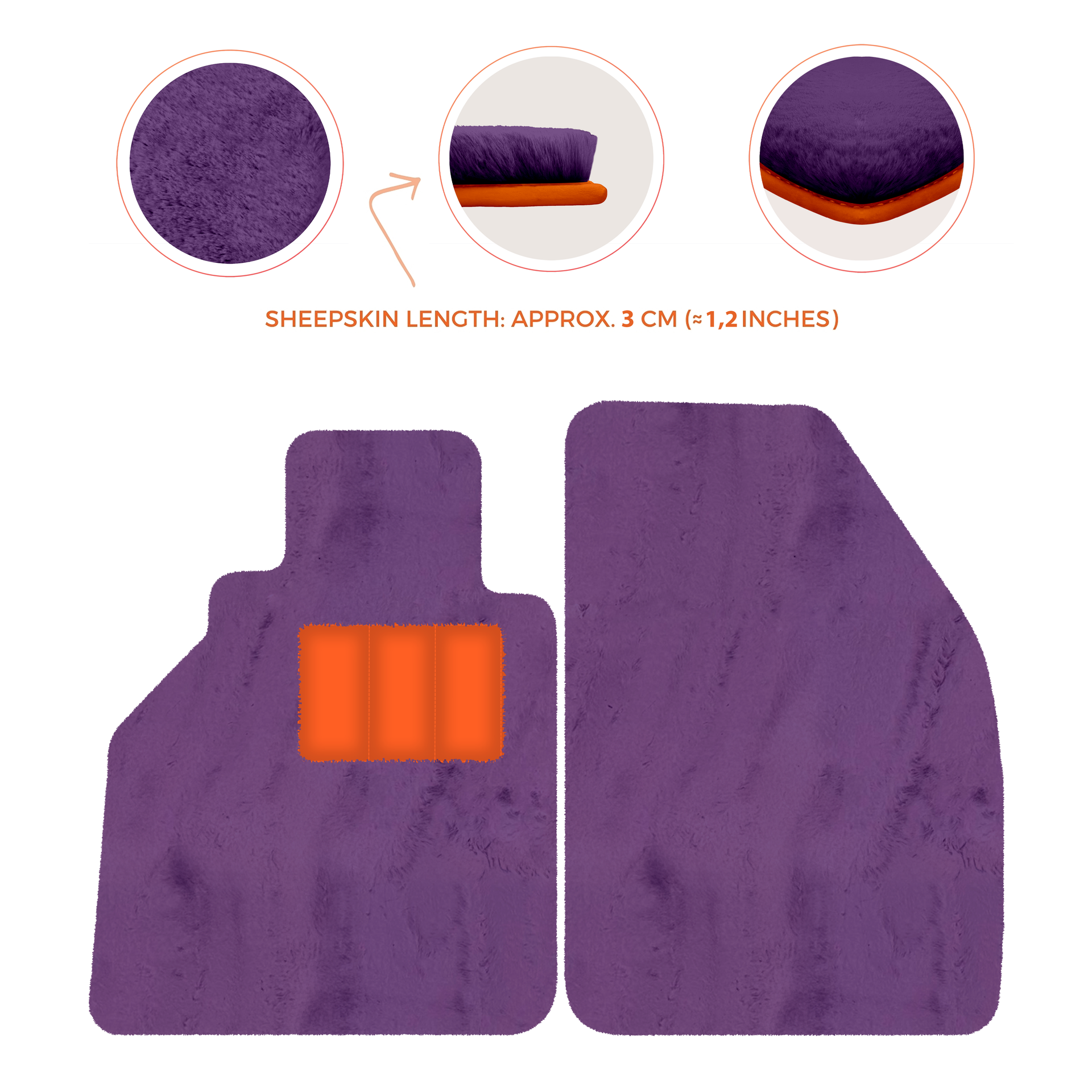 Dark Blue Floor Mats for Porsche 986 Boxster (1996-2004) - AutoWin