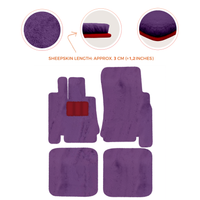 Premium Luxurious Sheepskin Floor Mats for Bentley Arnage (1998-2009)