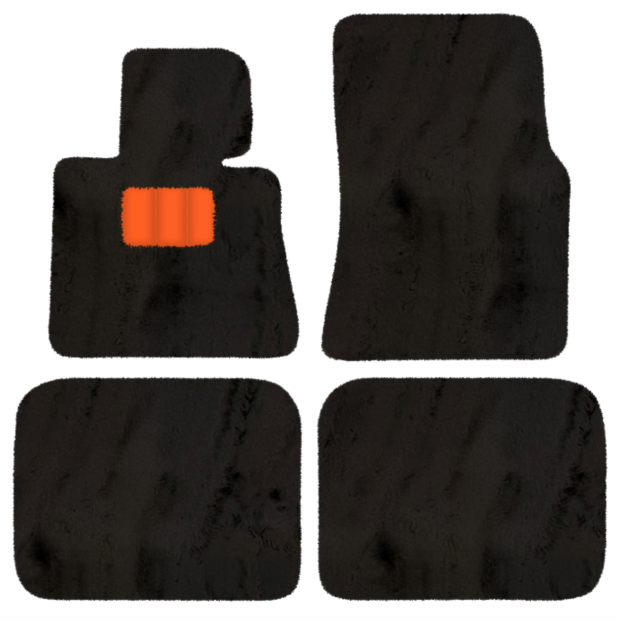 Luxury Sheepskin Floor Mats for Rolls-Royce Ghost Series I (2010-2014)