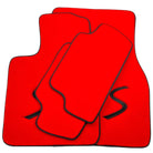 Red Floor Mats for Mini Cabrio R52 Convertible (2004-2009) - AutoWin