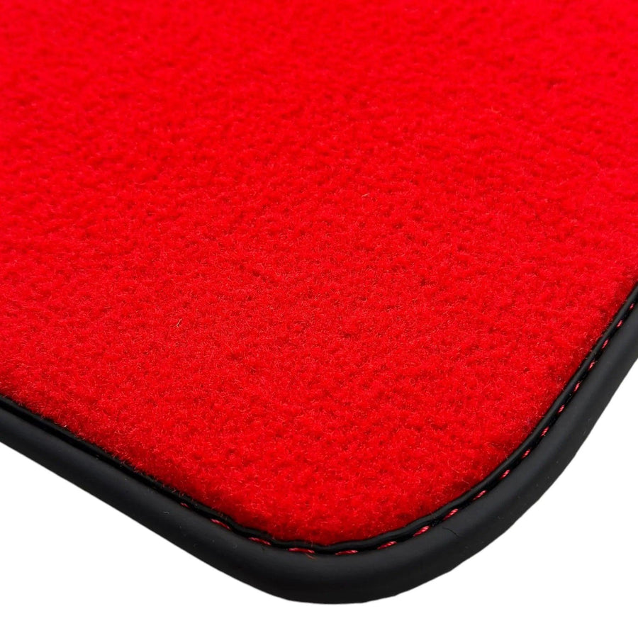 Red Floor Mats for Mini Clubman R55 (2007-2015) - AutoWin
