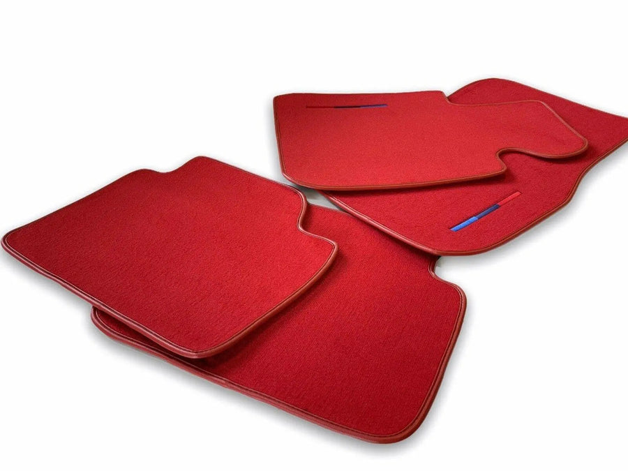 Red Mats For BMW G60 (2023-2026) Sedan With M Package - AutoWin