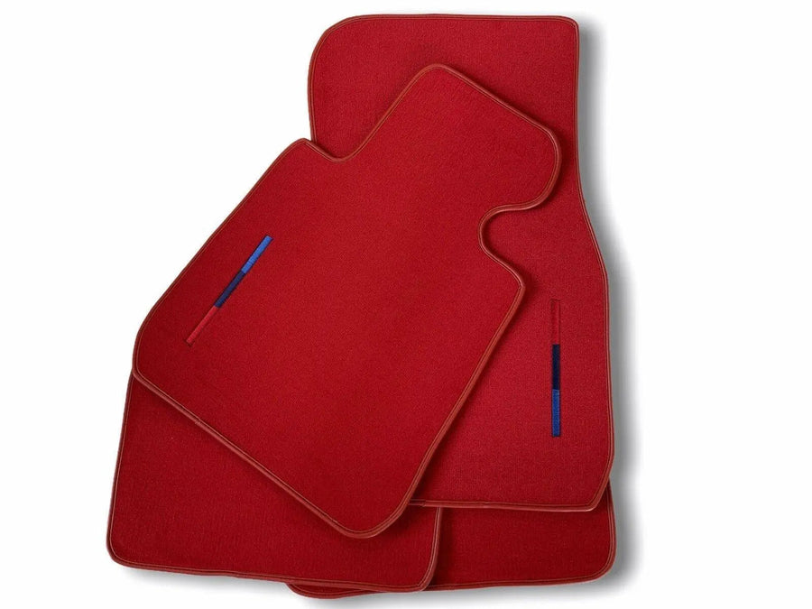 Red Mats For BMW Gran Tourer F46 (2015-2022) 7 Seats With M Package - AutoWin