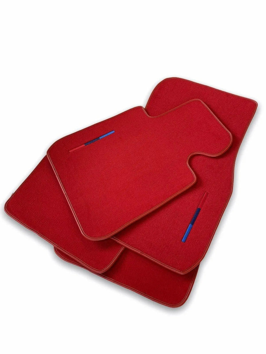 Red Mats For BMW 1 Series F70 With M Package - AutoWin